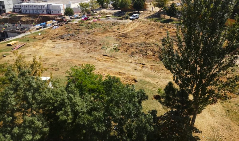İBB'den Eyüpsultan'daki parkta ağaç katliamı
