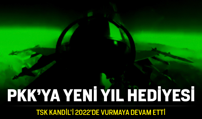 PKK'ya 2022 yılının ilk operasyonu düzenlendi