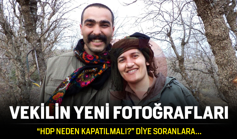 HDP'li vekilin PKK'lı teröristlerle yeni fotoğrafları çıktı
