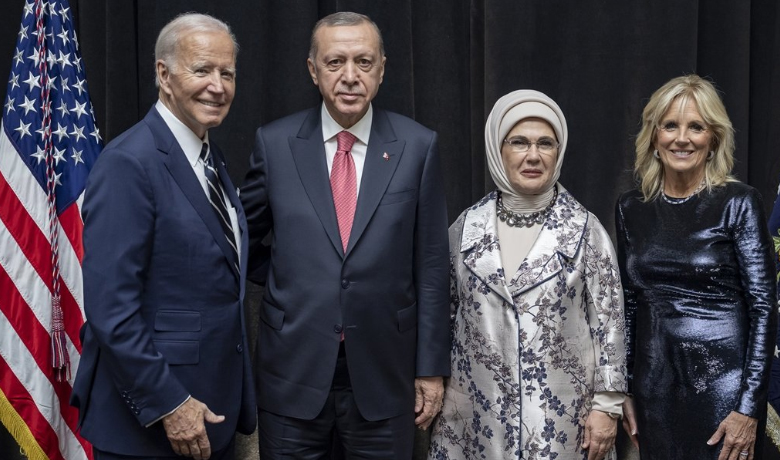 Cumhurbaşkanı Erdoğan Biden'ın yemek davetine katıldı